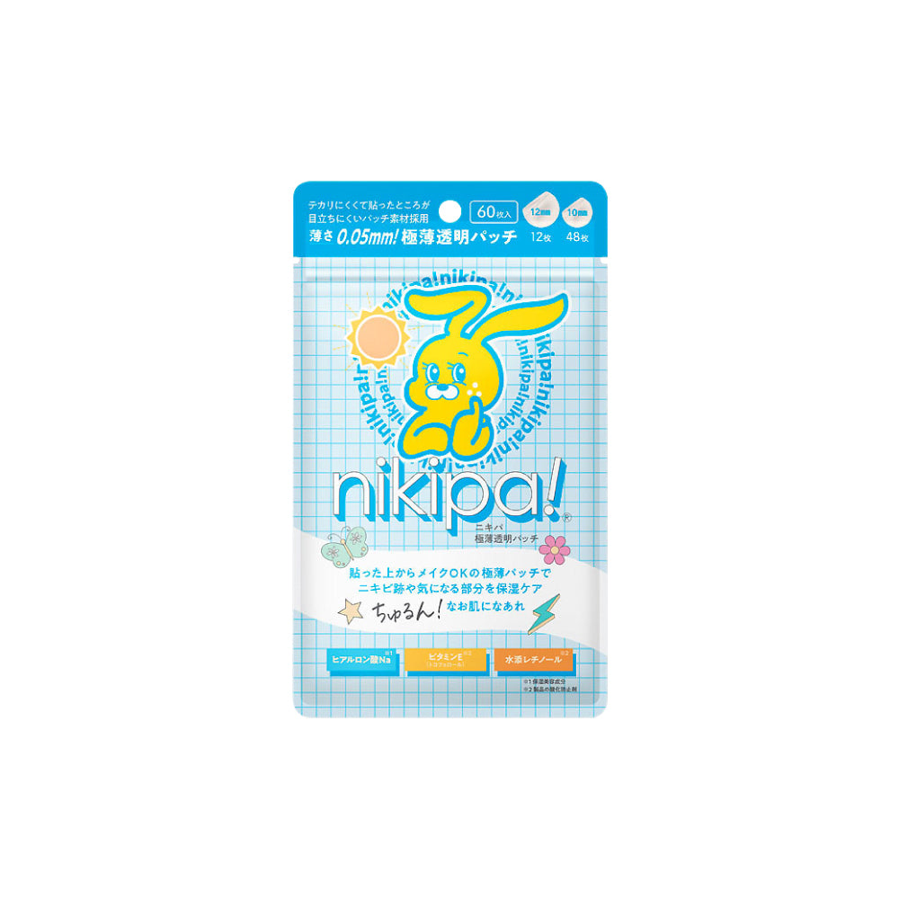 nikipa! 니키파R 보습케어패치 (12mm×12매,10mm×48매) 60매입