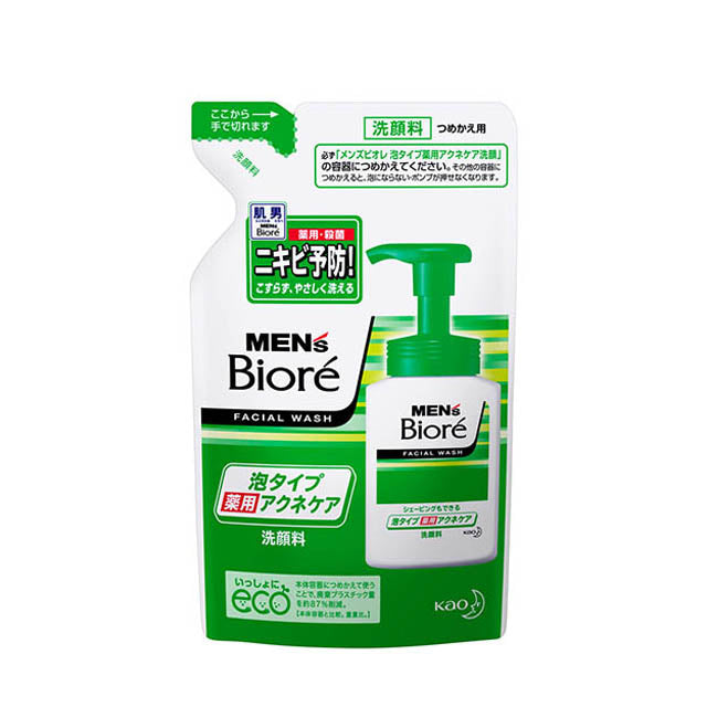 맨즈 거품 클렌징 폼 아크네케어 리필 130ml