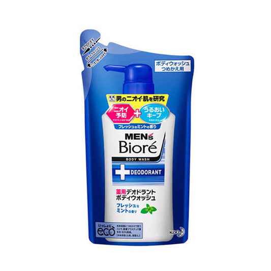 맨즈 데오드란트 바디워시 후레시 민트 리필 380ml