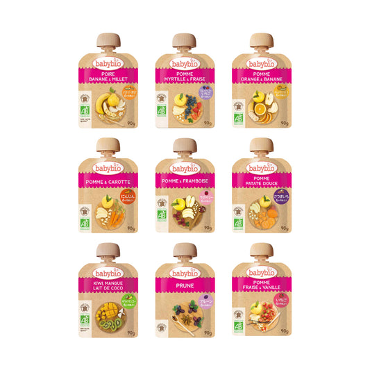 [베이비바이오] 베이비 스무디 90g 9종 시리즈 (6개월~)