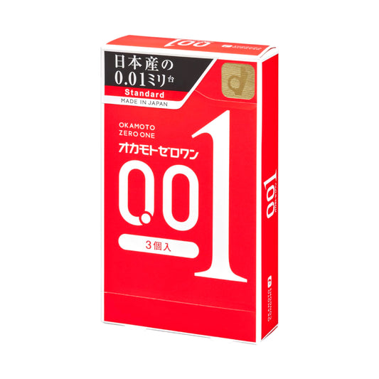 일본 ★오카모토★ 제로원 콘돔 0.01 (3개입)