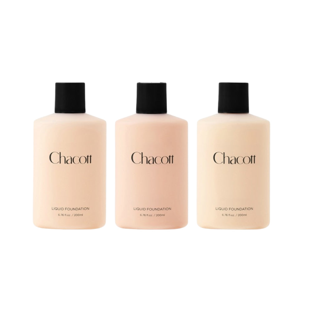 [챠코트] 리퀴드 파운데이션 200ml 3종 시리즈
