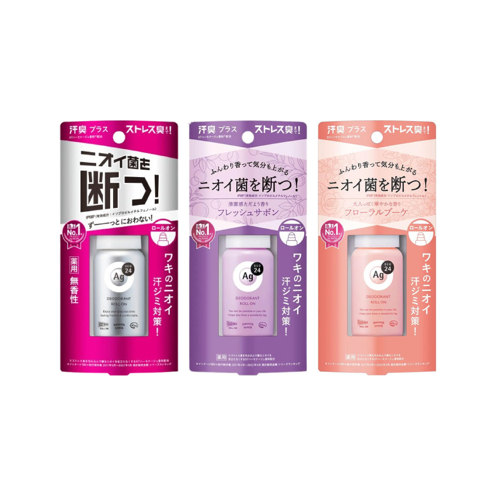[파인투데이] AG DEO24 데오드란트 롤온 DX 40ml 3종 시리즈