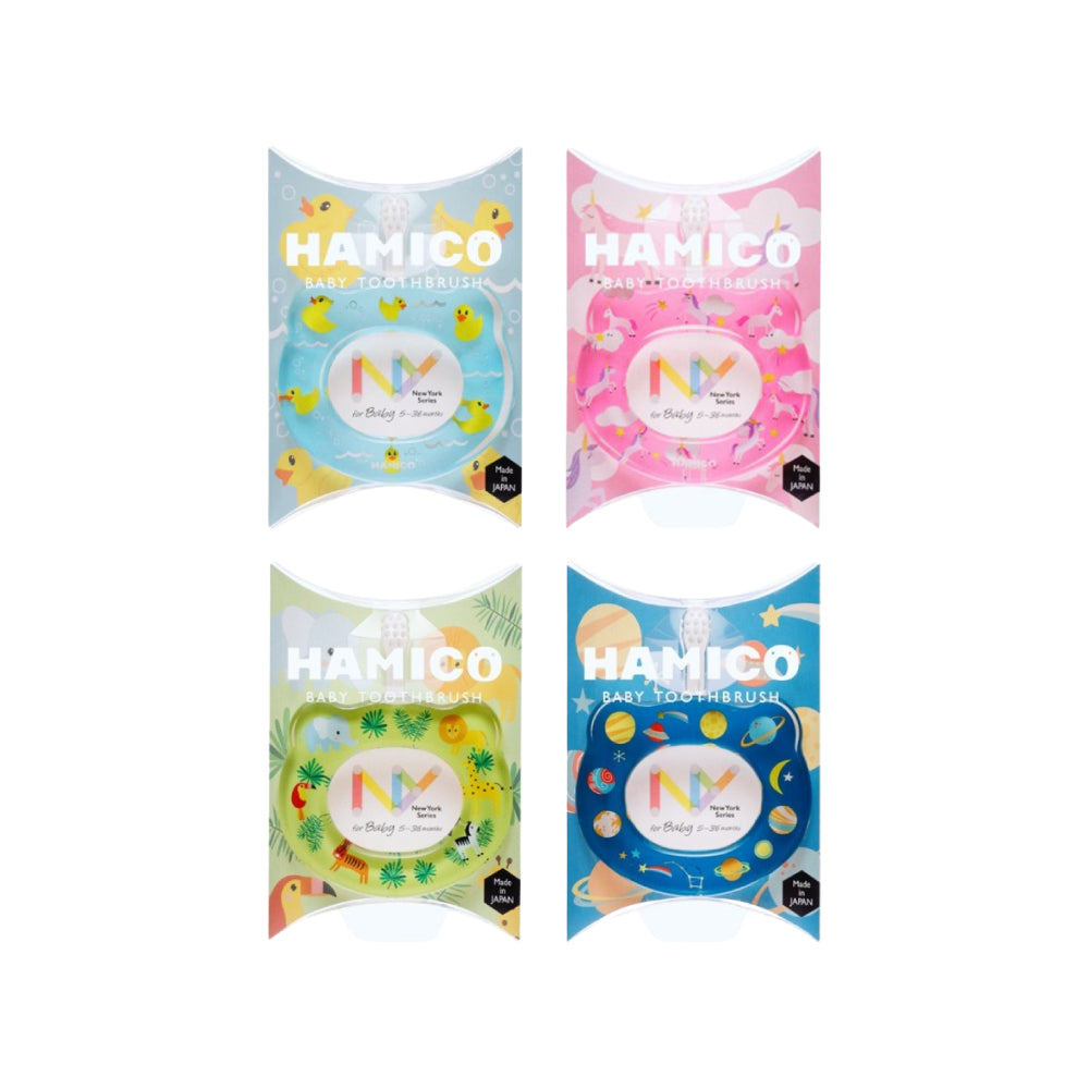 [하미코] NY 부드러운 베이비 칫솔 4종 시리즈