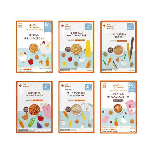 [The Kindest] 카인데스트 12개월부터 이유식 6종 시리즈
