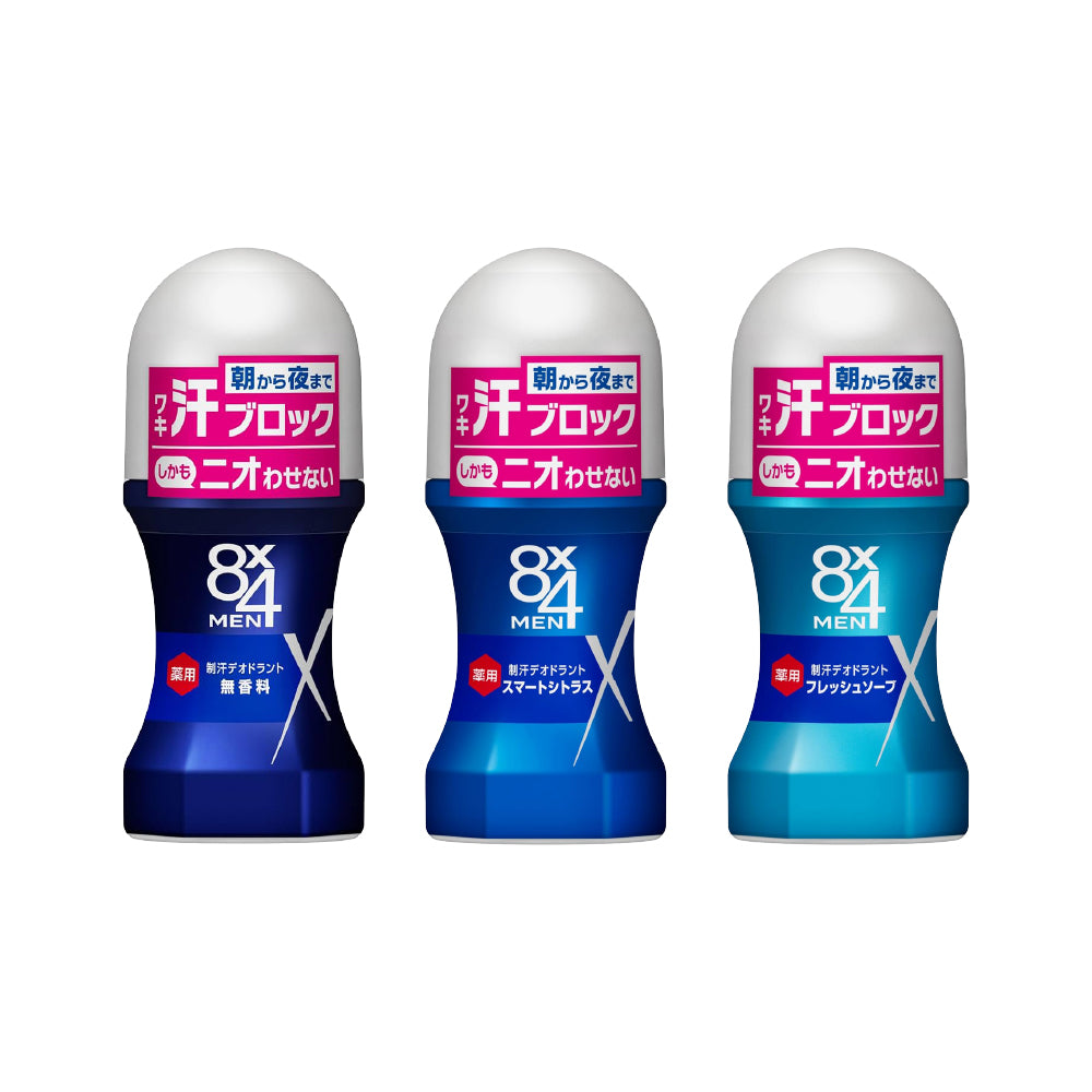 [카오] 8x4 에이트포 맨즈 데오드란트 롤온 60ml 3종 시리즈