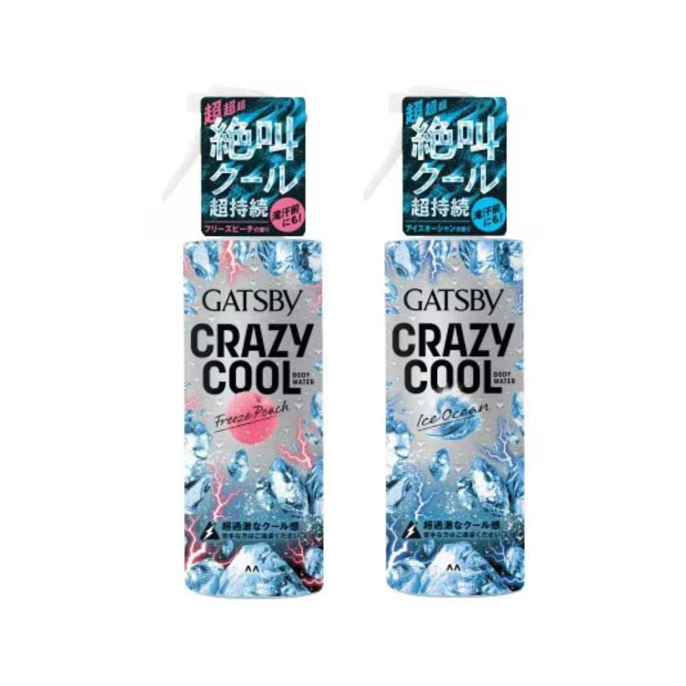 [GATSBY] 갸스비 크레이지쿨 쿨링 바디워터 150ml 2종 시리즈