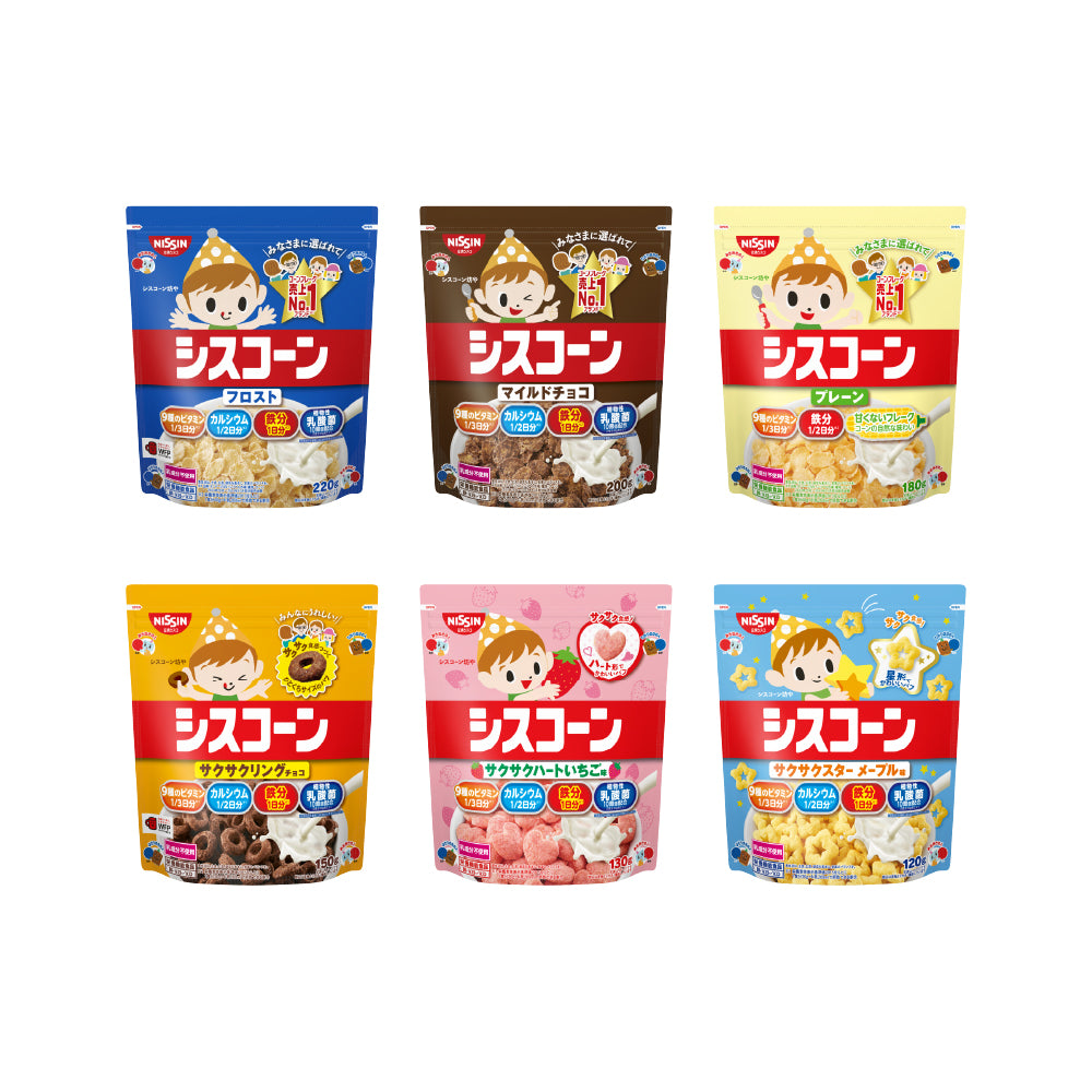 [닛신] 시스콘 시리얼 6종 시리즈