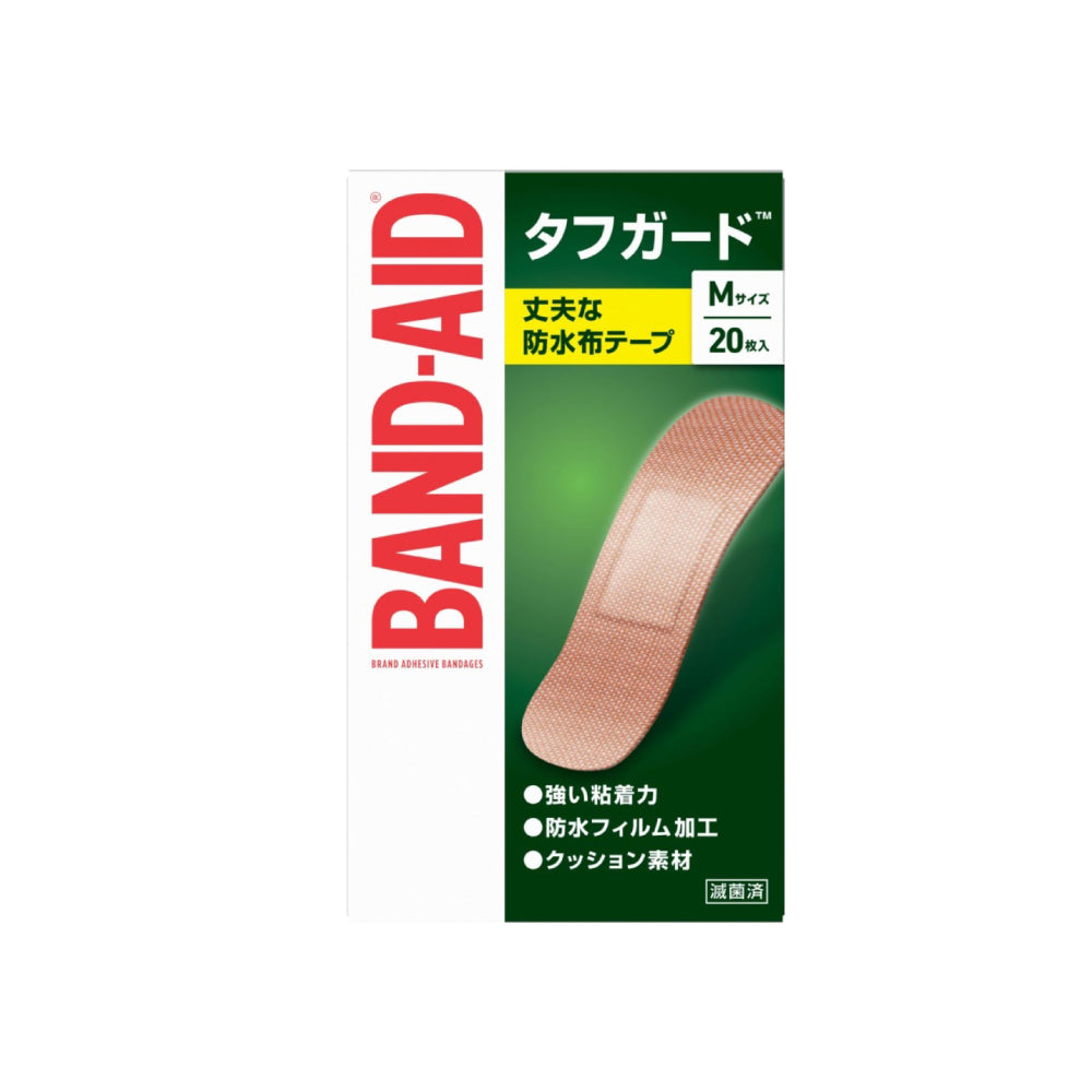 밴드에이드(BAND-AID) 터프가드 방수타입 구급밴드 반창고 M사이즈 20매