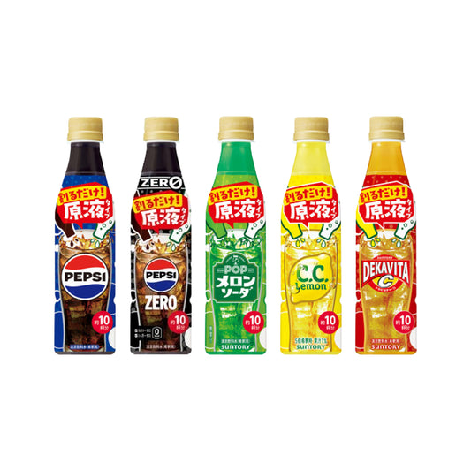 [산토리] 희석식 탄산음료 베이스 340ml 5종 시리즈