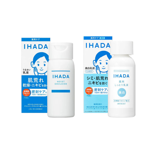 [시세이도] IHADA 이하다 약용 스킨케어 로션 에멀젼 135ml 본품 2종 시리즈