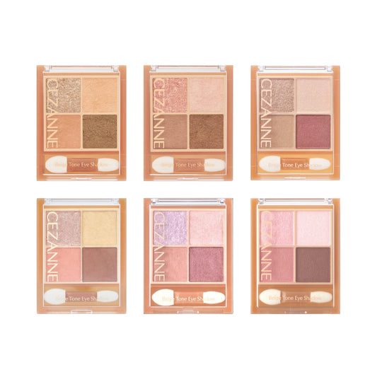 [세잔느] 베이지톤 아이섀도우 6종 시리즈