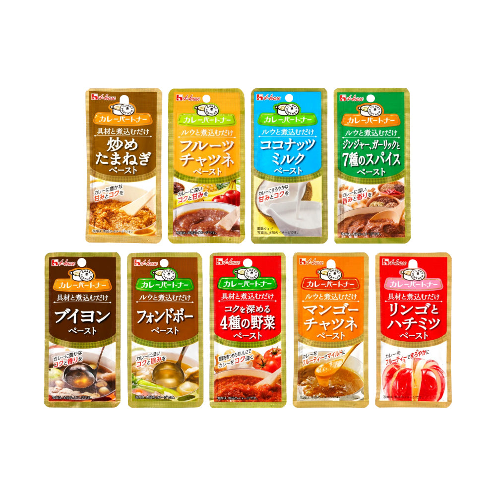 [하우스] 카레 파트너 9종 시리즈 (카레 전용 페이스트)