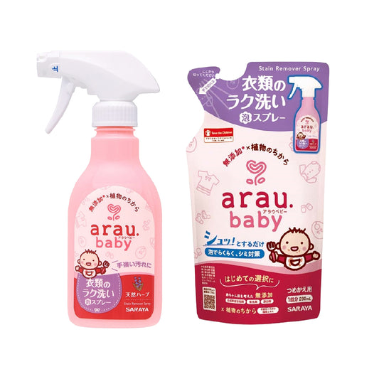 [사라야] 아라우 베이비 편한 세탁 거품 스프레이 (본품/리필)