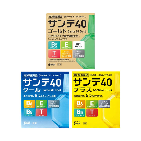 [산테] 산테 40 12ml 3종 시리즈 (골드/플러스/쿨)