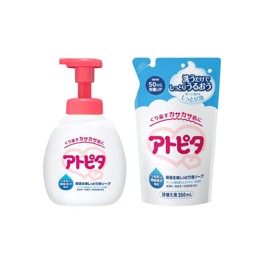 [탄페이제약] 아토피타 신생아부터 사용 가능한 보습 바디워시 거품타입 (본품/리필)