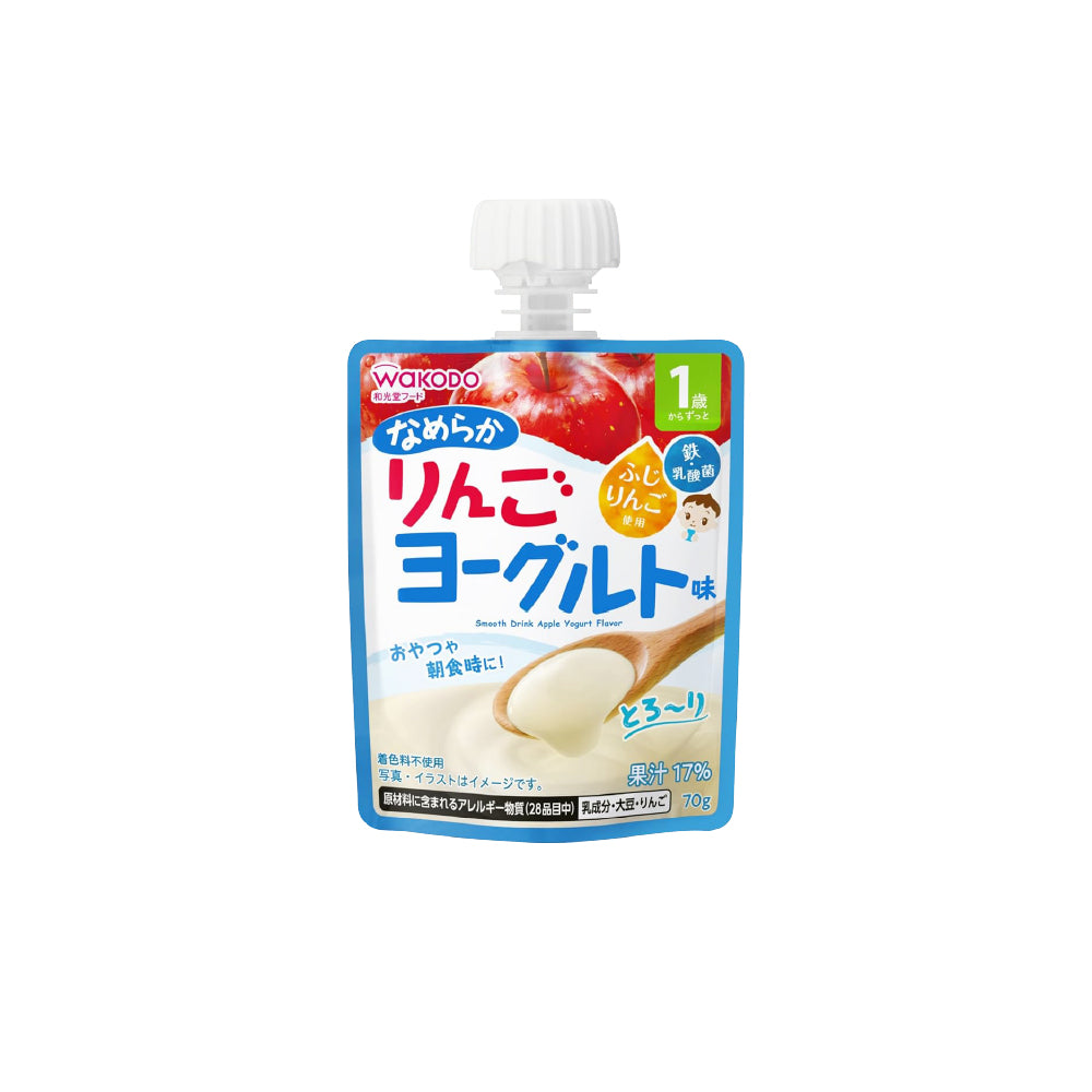 [아사히] 마이 젤리 드링크 부드러운 사과 요거트 70g (1살~)