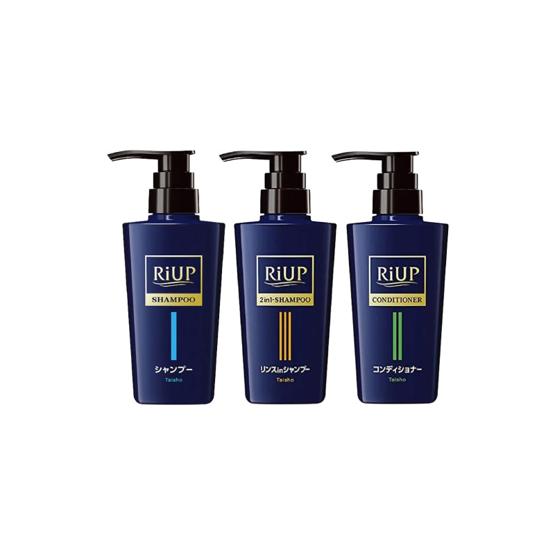 [다이쇼제약] 발모제 브랜드 리업(RiUP) 샴푸&컨디셔너 본품 400ml 시리즈 – Osakamarket