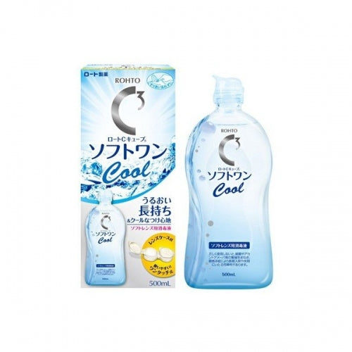 로토 C큐브 소프트 원 모이스트 쿨a 렌즈액 500ml