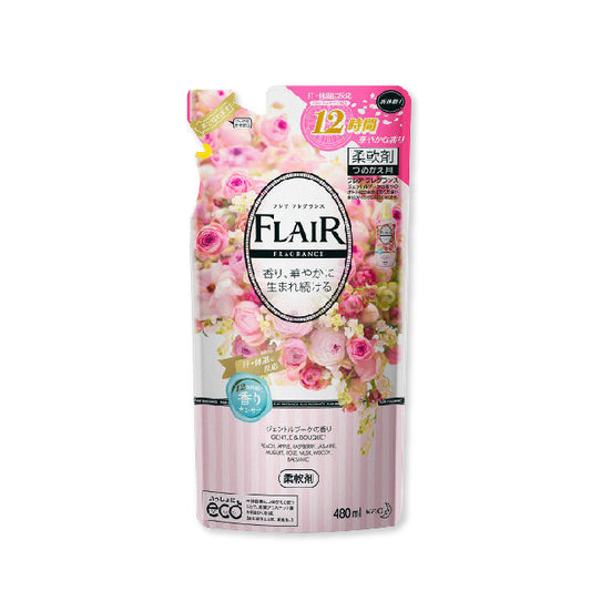 플레어 섬유유연제 젠틀 & 부케 리필 480ml