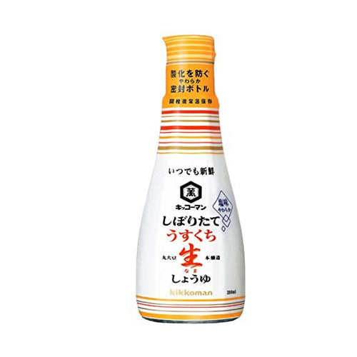 [기꼬망] 시보리타테 연한간장 200ml